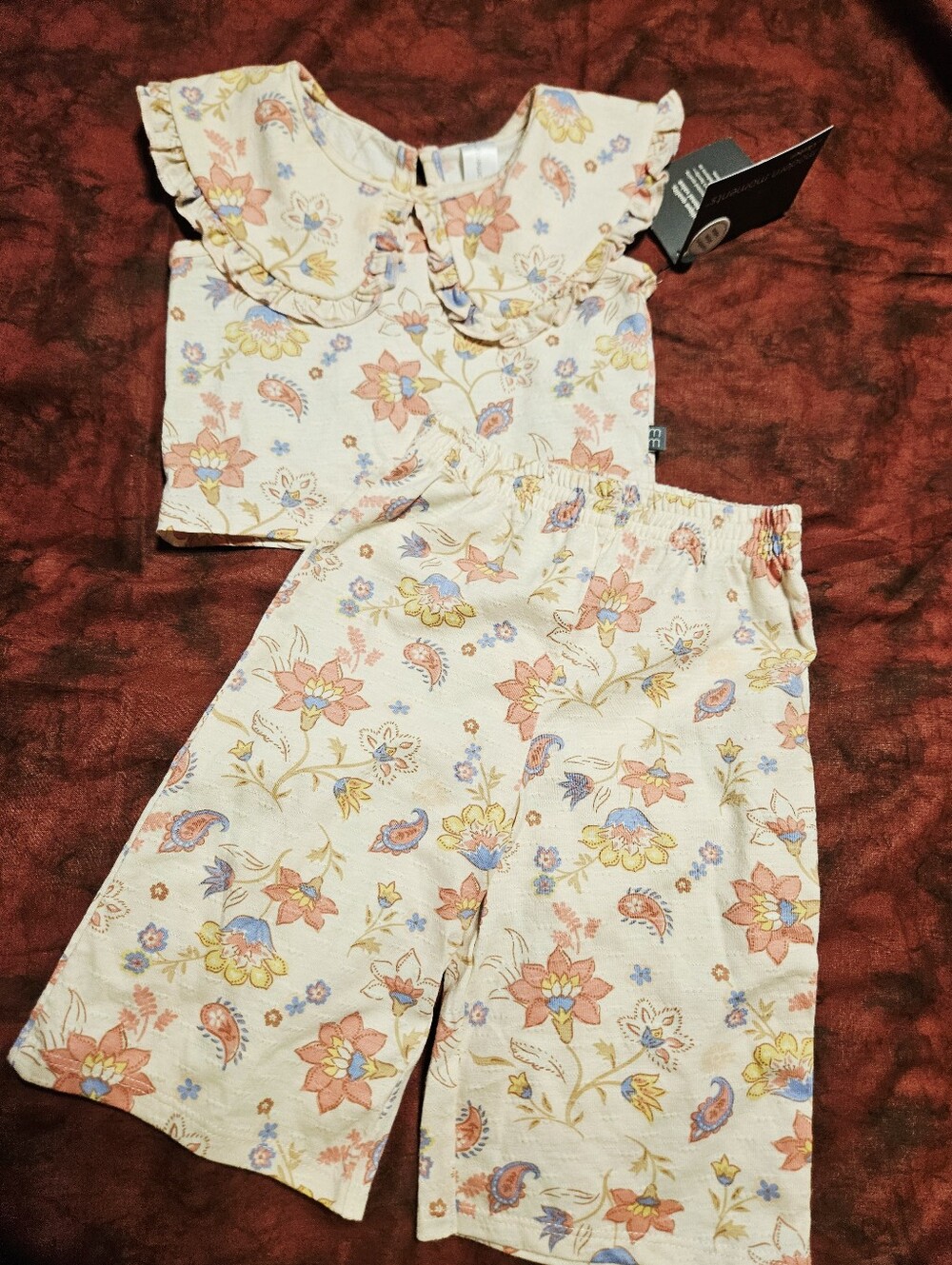 Modern Moments Infant Girls Pants Set NWT